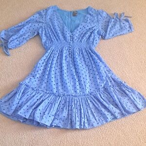 SIZE 10   TAYLOR COUNTRY EYELIT DRESS